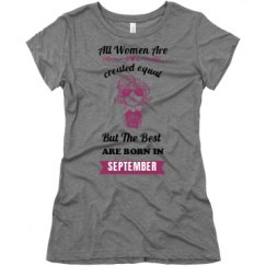 Ladies Slim Fit Super Soft Triblend Tee