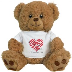 Love Never Fails Teddy Bear
