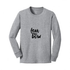 Youth Midweight Cotton Long Sleeve Tee