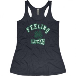 Ladies Slim Fit Super Soft Racerback Triblend Tank