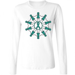 Ladies Relaxed Fit Basic Long Sleeve Tee