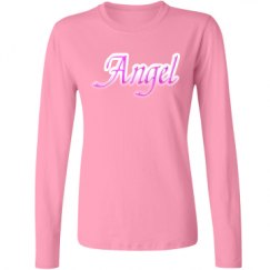 Ladies Relaxed Fit Basic Long Sleeve Tee