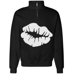 Unisex Cadet Collar Sweatshirt