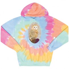 Unisex Tie-Dye Fleece Hoodie