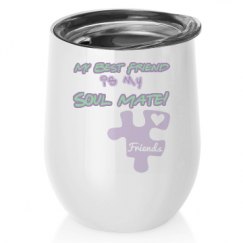 12oz Stainless Steel Stemless Wine Tumbler