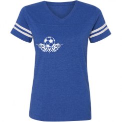 Ladies Relaxed Fit Vintage Sports Tee