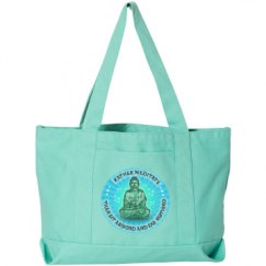 Seaside Cotton Canvas Pigment-Dyed Boat Tote Bag