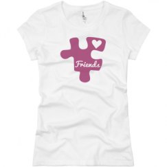 Ladies Slim Fit Basic Promo Jersey Tee