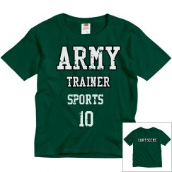 Army trainer t-shirt