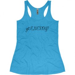 Ladies Slim Fit Super Soft Racerback Triblend Tank