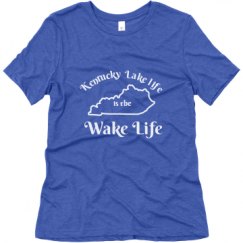 Ladies Relaxed Fit Super Soft Triblend Tee