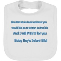 Infant Jersey Bib