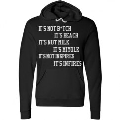 Unisex Fleece Pullover Midweight Hoodie