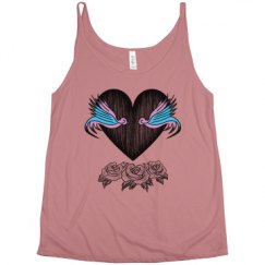 Ladies Flowy Slouchy Tank