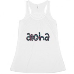 Ladies Flowy Racerback Tank