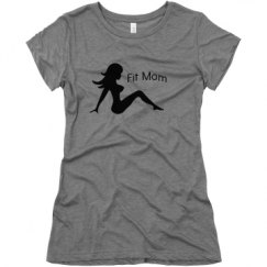 Ladies Slim Fit Super Soft Triblend Tee