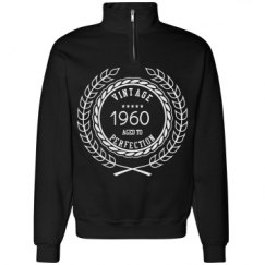 Unisex Cadet Collar Sweatshirt