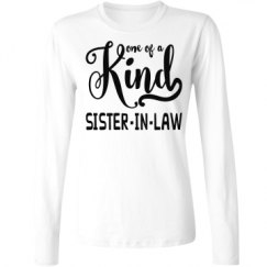 Ladies Relaxed Fit Basic Long Sleeve Tee