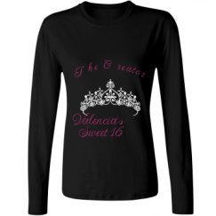 Ladies Relaxed Fit Basic Long Sleeve Tee