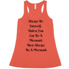 Ladies Flowy Racerback Tank