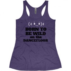 Ladies Slim Fit Super Soft Racerback Triblend Tank