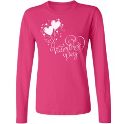 Ladies Relaxed Fit Basic Long Sleeve Tee