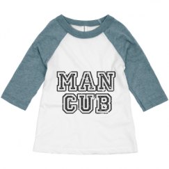 Toddler 3/4 Sleeve Raglan Tee