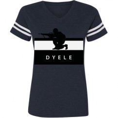 Ladies Relaxed Fit Vintage Sports Tee