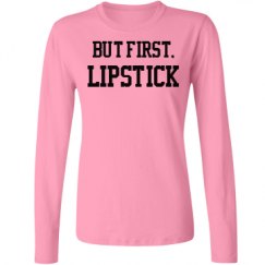 Ladies Relaxed Fit Basic Long Sleeve Tee