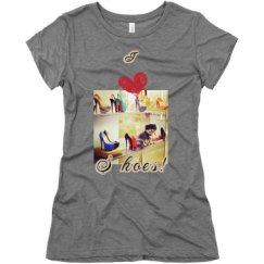 Ladies Slim Fit Super Soft Triblend Tee