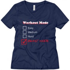 Ladies Relaxed Fit V-Neck Tee