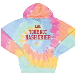 Unisex Tie-Dye Fleece Hoodie