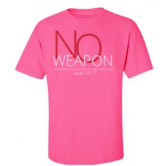 Unisex Ultra Cotton Safety Neon Crewneck Tee