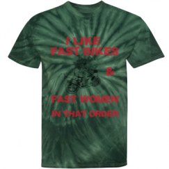 Unisex Tie-Dye Cyclone Pinwheel Tee