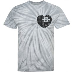 Unisex Tie-Dye Cyclone Pinwheel Tee