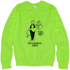 Unisex Neon Crewneck Sweatshirt