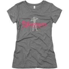 Ladies Slim Fit Super Soft Triblend Tee