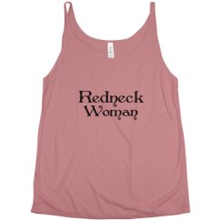 Ladies Flowy Slouchy Tank