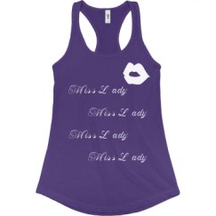 Ladies Slim Fit Racerback Tank Top