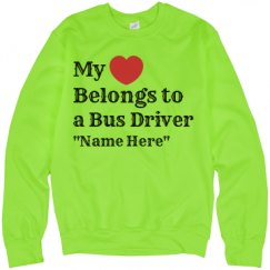 Unisex Neon Crewneck Sweatshirt