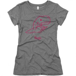 Ladies Slim Fit Super Soft Triblend Tee