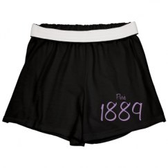 Slim Fit Cheer Shorts