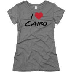 Ladies Slim Fit Super Soft Triblend Tee