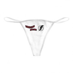 Basic White Thong Underwear