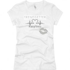 Ladies Slim Fit Basic Promo Jersey Tee