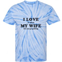 Unisex Tie-Dye Cyclone Pinwheel Tee