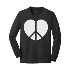 Youth Midweight Cotton Long Sleeve Tee