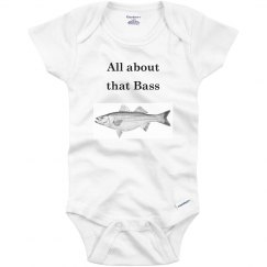 All about that Bass onsie