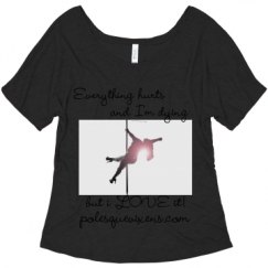 Ladies Flowy Slouchy Tee