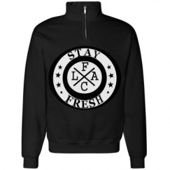 Unisex Cadet Collar Sweatshirt